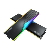 Память DDR5 2x16GB 6400MHz A-Data AX5U6400C3216G-DCLARBK XPG Lancer RGB RTL PC5-51200 CL32 DIMM 288-pin 1.4В kit dual rank с радиатором Ret от магазина РЭССИ
