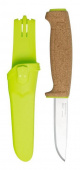 Нож Morakniv Floating (13686) стальной разделочный лезв.97мм прямая заточка салатовый от магазина РЭССИ