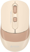 Мышь A4Tech Fstyler FG10CS Air бежевый/коричневый оптическая (2000dpi) silent беспроводная USB для ноутбука (4but) от магазина РЭССИ