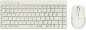 Клавиатура + мышь A4Tech Fstyler FG2200 Air клав:бежевый мышь:бежевый USB беспроводная slim (FG2200 AIR BEIGE) от магазина РЭССИ