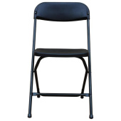 Складной стул для дома и офиса BRABIX  Golf CF-002 черный каркас пластик черный 531563 от магазина РЭССИ