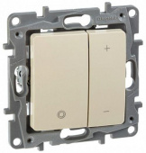 Диммер Legrand Etika скрыт. кноп. IP20 слоновая кость (672318) от магазина РЭССИ