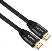 Кабель аудио-видео Ultra HD 8K HDMI (m)/HDMI (m) 1м. позолоч.конт. черный от магазина РЭССИ