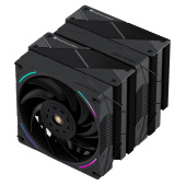 Устройство охлаждения(кулер) Thermalright Phantom Spirit 120 EVO ARGB Soc-AM5/AM4/1151/1200/1700 черный 4-pin 25.6dB Al+Cu 765gr Ret (PS120-EVO) от магазина РЭССИ
