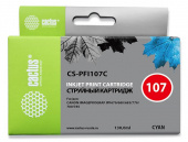 Картридж струйный Cactus CS-PFI107C синий (130мл) для Canon IP iPF670/iPF680/iPF685/iPF770/iPF780/iPF785/ от магазина РЭССИ