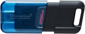 Флеш Диск Kingston 256Gb DataTraveler 80 M Type-C DT80M/256GB USB3.2 черный от магазина РЭССИ