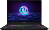 Ноутбук MSI Pulse 17 AI C1VGKG-024RU Core Ultra 7 155H 16Gb SSD1Tb NVIDIA GeForce RTX4070 8Gb 17" IPS QHD+ (2560x1600) Windows 11 black WiFi BT Cam (9S7-17T311-024) от магазина РЭССИ