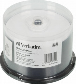 Диск DVD-R Verbatim 4.7Gb 16x Cake Box (50шт) Printable (43755) от магазина РЭССИ