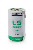 Элемент питания SAFT LS 33600 CNR D с лепестковыми выводами от магазина РЭССИ