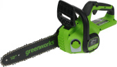 Цепная пила Greenworks GD24CS30K2 аккум. дл.шины:12" (30cm) 1аккум. 2Ач ЗУ (2007007UA) от магазина РЭССИ