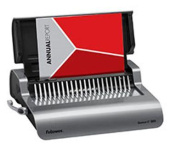 Переплетчик Fellowes Quasar E (FS-56209) A4/перф.25л.сшив/макс.500л./пластик.пруж. (6-51мм)/электр. от магазина РЭССИ