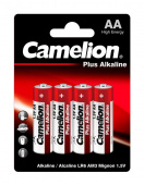 Батарея Camelion Plus Alkaline LR6-BP4 AA 2700mAh (4шт) блистер от магазина РЭССИ