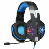 Наушники с микрофоном Оклик HS-L930G SNORTER черный 2.1м мониторные USB оголовье (1192375) от магазина РЭССИ