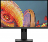 Монитор Lenovo 23.8" ThinkVision E24q-20 черный IPS 4ms 16:9 HDMI M/M матовая HAS Piv 300cd 178гр/178гр 2560x1440 75Hz DP 2K 5.05кг от магазина РЭССИ
