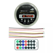 JQ-D122BT Модуль MP3, FLAC деклдер, FM Radio, Bluetooth, (пульт) 12в. от магазина РЭССИ