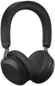 Наушники с микрофоном Jabra Evolve2 75, Link380a MS Stereo Black черный накладные BT/Radio оголовье (27599-999-999) от магазина РЭССИ