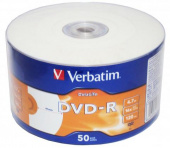 Диск DVD-R Verbatim 4.7Gb 16x bulk (50шт) Printable (43793) от магазина РЭССИ