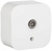 Розетка телев. Legrand Quteo 782215 откр. белый от магазина РЭССИ