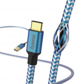 Кабель Hama 00178295 USB (m)-USB Type-C (m) 1.5м синий от магазина РЭССИ