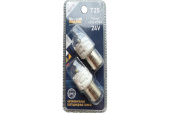Автомобильная лампа МАЯК SILVER WHITE 24V T25 6SMD(2835) BA15s 2 шт в блистере 24T25-W/SL22/2BL от магазина РЭССИ