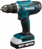 Дрель-шуруповерт Makita DF488DWAE аккум. патрон:быстрозажимной (кейс в комплекте) от магазина РЭССИ