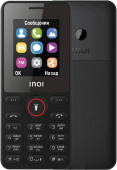 Сотовый телефон INOI 109 (2SIM, BT, FM, micro SD, камера, фонарик) Черный от магазина РЭССИ