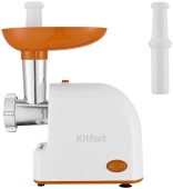 Мясорубка Kitfort КТ-2113-1 1000Вт белый/оранжевый от магазина РЭССИ