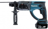 Перфоратор Makita DHR202RF патрон:SDS-plus уд.:1.9Дж аккум. (кейс в комплекте) от магазина РЭССИ