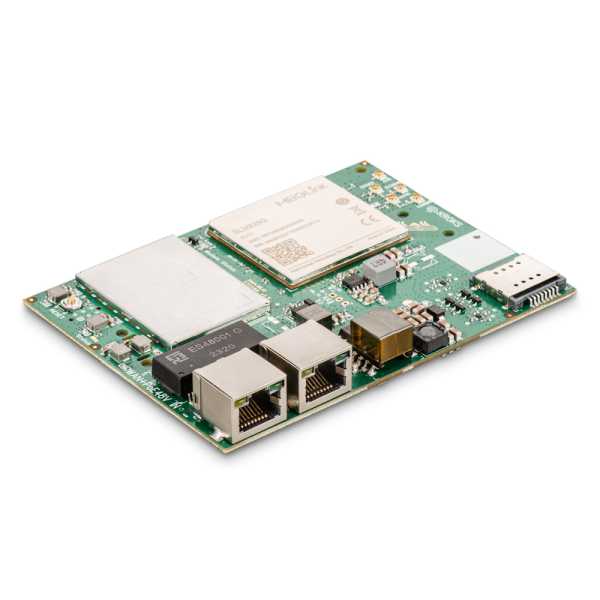 Kroks Rt-Brd m12-Gn гигабитный роутер с модемом LTE cat.12 для установки в гермобокс от магазина РЭССИ