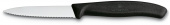 Нож кухонный Victorinox Swiss Classic (6.7633) стальной разделочный для овощей лезв.80мм серрейт. заточка черный от магазина РЭССИ