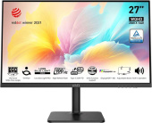 Монитор MSI 27" Modern MD272QXP черный IPS LED 1ms 16:9 HDMI M/M матовая HAS Piv 400cd 178гр/178гр 2560x1440 100Hz DP WQ USB 5.85кг от магазина РЭССИ
