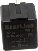 Реле 5-контактное StarLine SL 5C 12V с держателем 12В 150мА 1012661 от магазина РЭССИ
