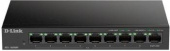 Коммутатор D-Link DES-1009MP/A1A 8x100Mb 1G 8PoE+ 117W неуправляемый от магазина РЭССИ