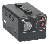Стабилизатор напряжения IEK Hub 0.5кВА однофазный черный (IVS21-1-D05-13) от магазина РЭССИ