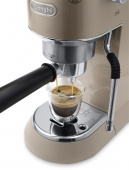 Кофеварка рожковая Delonghi Dedica Arte EC885.BG 1300Вт бежевый от магазина РЭССИ