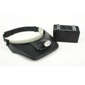 Монтажный бинокуляр REXANT 1.2X 1.8X 2.5X 3.5X с 2хLED подсветкой 12-0402 от магазина РЭССИ