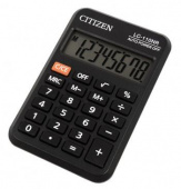 Калькулятор карманный Citizen LC-110NR черный 8-разр. от магазина РЭССИ