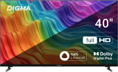 Телевизор LED Digma 40" DM-LED40SBB33 Яндекс.ТВ Frameless черный/черный FULL HD 60Hz DVB-T DVB-T2 DVB-C DVB-S DVB-S2 USB WiFi Smart TV от магазина РЭССИ