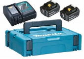 Батарея аккумуляторная Makita BL1840B 18В 4Ач Li-Ion (З/У в компл.) (198310-8) от магазина РЭССИ