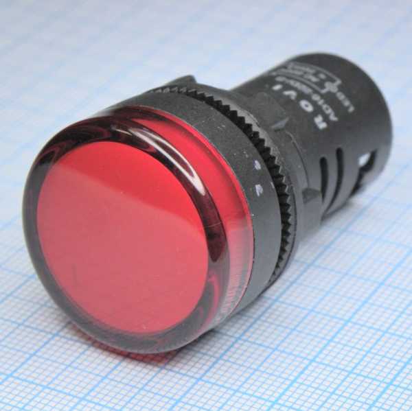 Лампа AD16-22R 220v от магазина РЭССИ