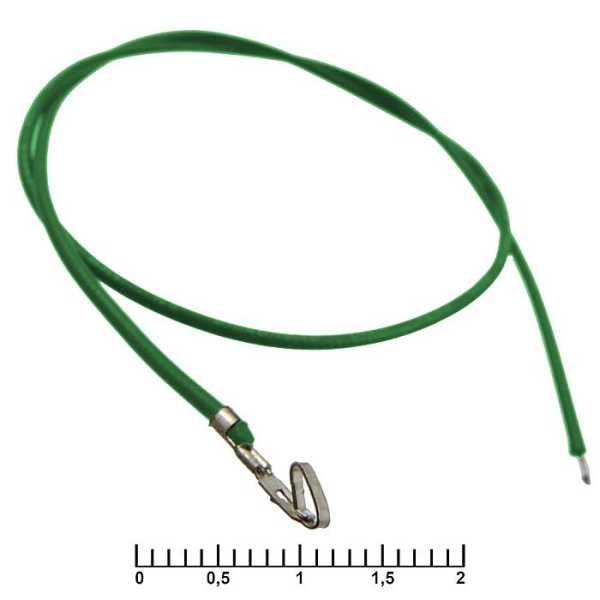 HU 2,54 mm AWG26 0,3m green от магазина РЭССИ
