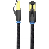 Патч-корд Vention 40G STP 4 пары cat8 Cu molded 5м черный RJ-45 (m)-RJ-45 (m) от магазина РЭССИ