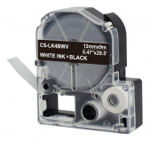 Картридж ленточный Cactus CS-LK4BWV черный для Epson LW300/LW400/LW700/LW600P/LW1000P/K400/Z700/Z900 от магазина РЭССИ