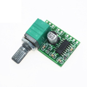 PAM8403 (с регулятором) 2х3W Плата цифрового усилителя звука Class D DC 2.5-5V (M3427) от магазина РЭССИ