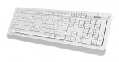 Клавиатура + мышь A4Tech Fstyler FG1010S клав:белый/серый мышь:белый/серый USB беспроводная Multimedia Touch (FG1010S WHITE) от магазина РЭССИ
