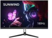 Монитор SunWind 24.5" SM-25FI401 черный IPS LED 3ms 16:9 HDMI матовая 250cd 178гр/178гр 1920x1080 180Hz G-Sync FreeSync DP FHD 3.3кг от магазина РЭССИ