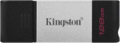 Флеш Диск Kingston 128Gb DataTraveler 80 Type-C DT80/128GB USB3.0 черный от магазина РЭССИ