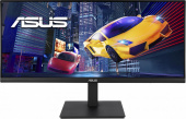 Монитор Asus 34" Gaming VP349CGL черный IPS LED 1ms 21:9 HDMI M/M матовая HAS Piv 300cd 178гр/178гр 3440x1440 FreeSync DP UW USB 9.27кг от магазина РЭССИ