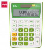 Калькулятор настольный Deli E1238/GRN зеленый 12-разр. от магазина РЭССИ