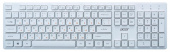 Клавиатура Acer OKW123 белый USB (ZL.KBDEE.00D) от магазина РЭССИ